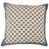 Artisan Hand Loomed Cotton Square Pillow - Dots in Gray - 24" - ARCADIA HOME